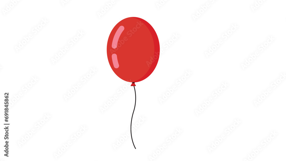 red balloon vector 3d red balloon red balloon vector 3d red balloon