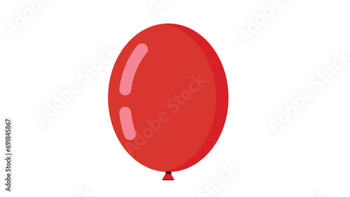 red balloon vector 3d red balloon
