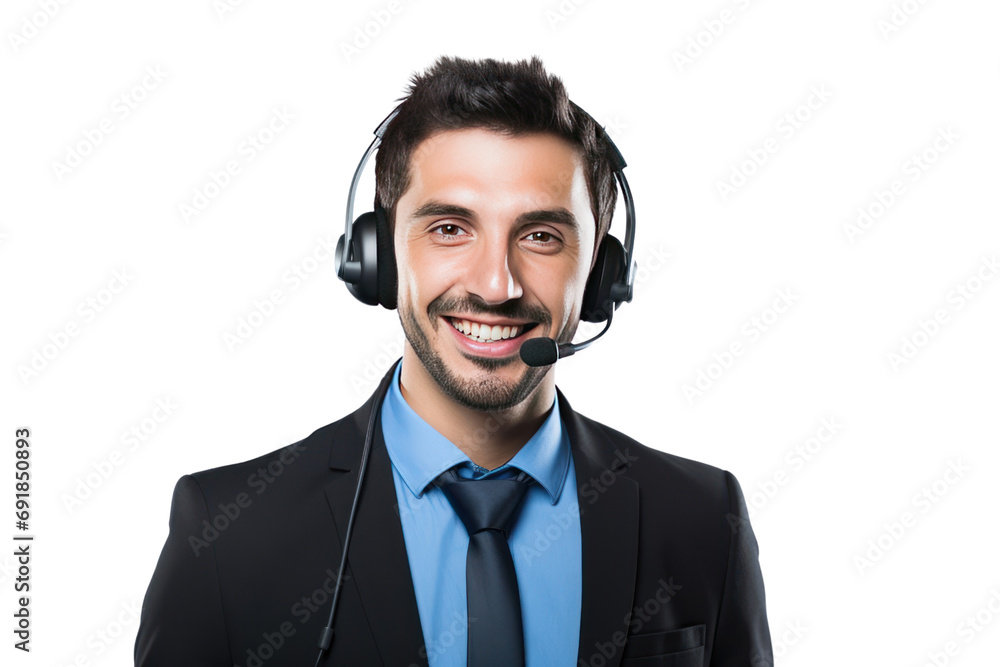 Nature of work as a call center officer Isolated on transparent background, PNG file. Nature of work as a call center officer Isolated on transparent background, PNG file.