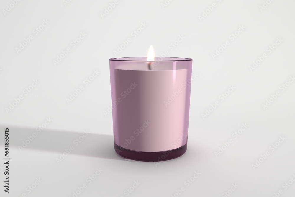 Jar Candle Label Mockup Large Spa Vicks Candles 3d Rendered Jar Candle Label Mockup Large Spa Vicks Candles 3d Rendered