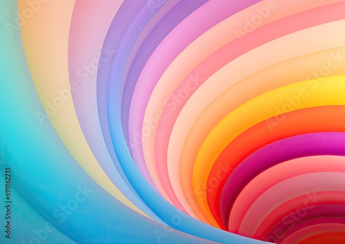 A minimalist rainbow background with a gradient effect  transitioning smoothly from one color to