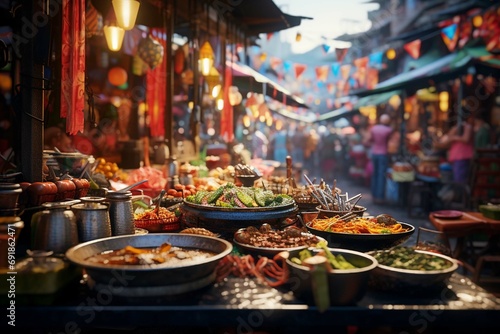 the excitement and energy of a street food