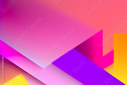 Modern red wallpaper. Generative AI