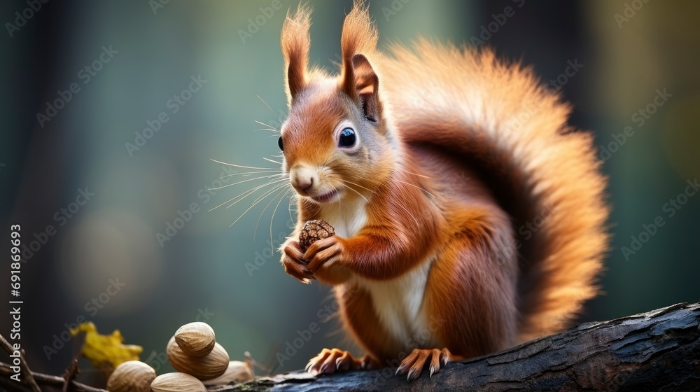 Red Squirrel Sciurus Vulgaris Eating Nut, HD, Background Wallpaper, Desktop Wallpaper Red Squirrel Sciurus Vulgaris Eating Nut, HD, Background Wallpaper, Desktop Wallpaper