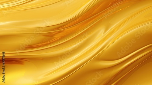 horizontal abstract golden background AI generated