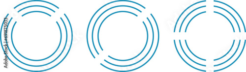 button abstraction, touch button, buttons for touch monitors and panels, round buttons with rotation