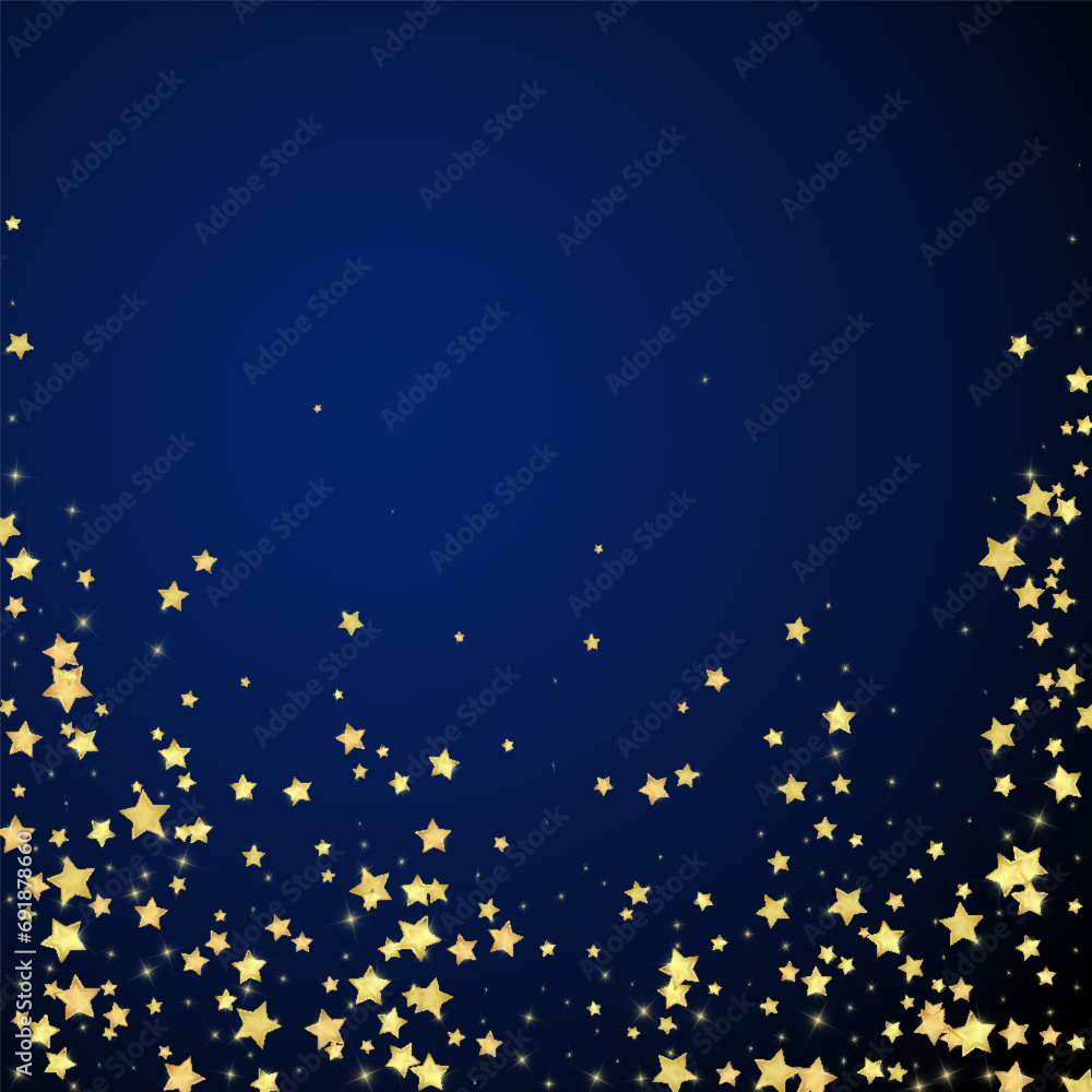 Magic stars vector overlay. Gold stars scattered Magic stars vector overlay. Gold stars scattered