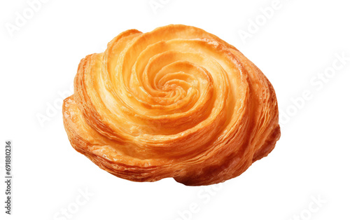 Simple White Pastry Presentation on a transparent background