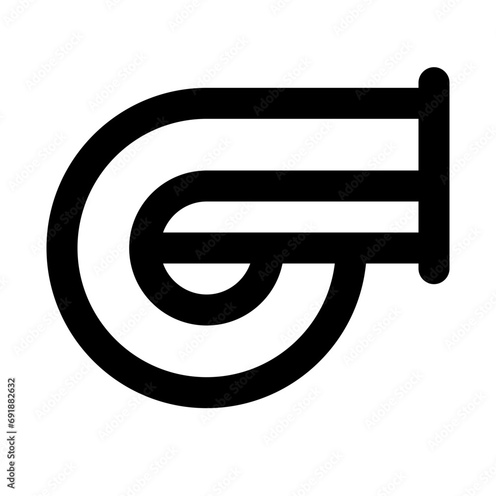 Turbo Line UI Icon Turbo Line UI Icon