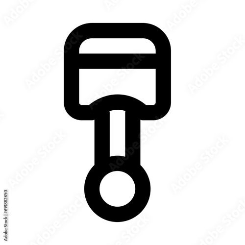 Piston Line UI Icon 