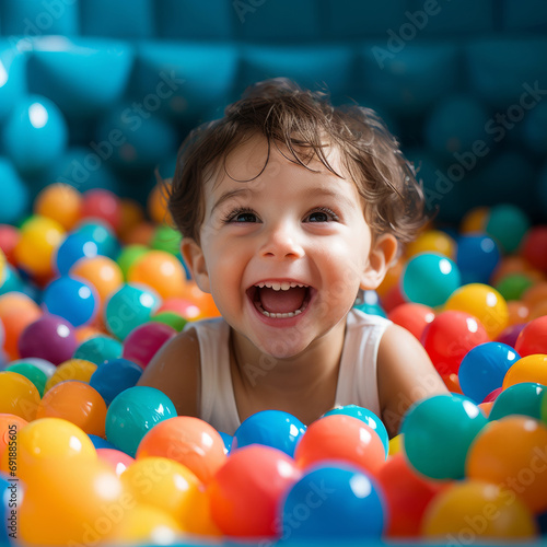 Joyful Jamboree: Little Explorer Revels in a Riot of Radiant Playfulness