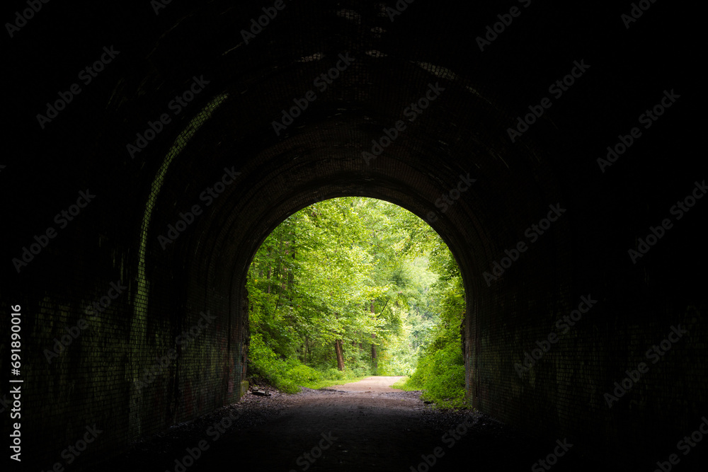 The Moonville Rail Trail in South Eastern Ohio