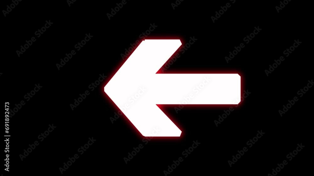 White color left arrow and direction icon. Rising, growing and Isolated vector illustration White color left arrow and direction icon. Rising, growing and Isolated vector illustration