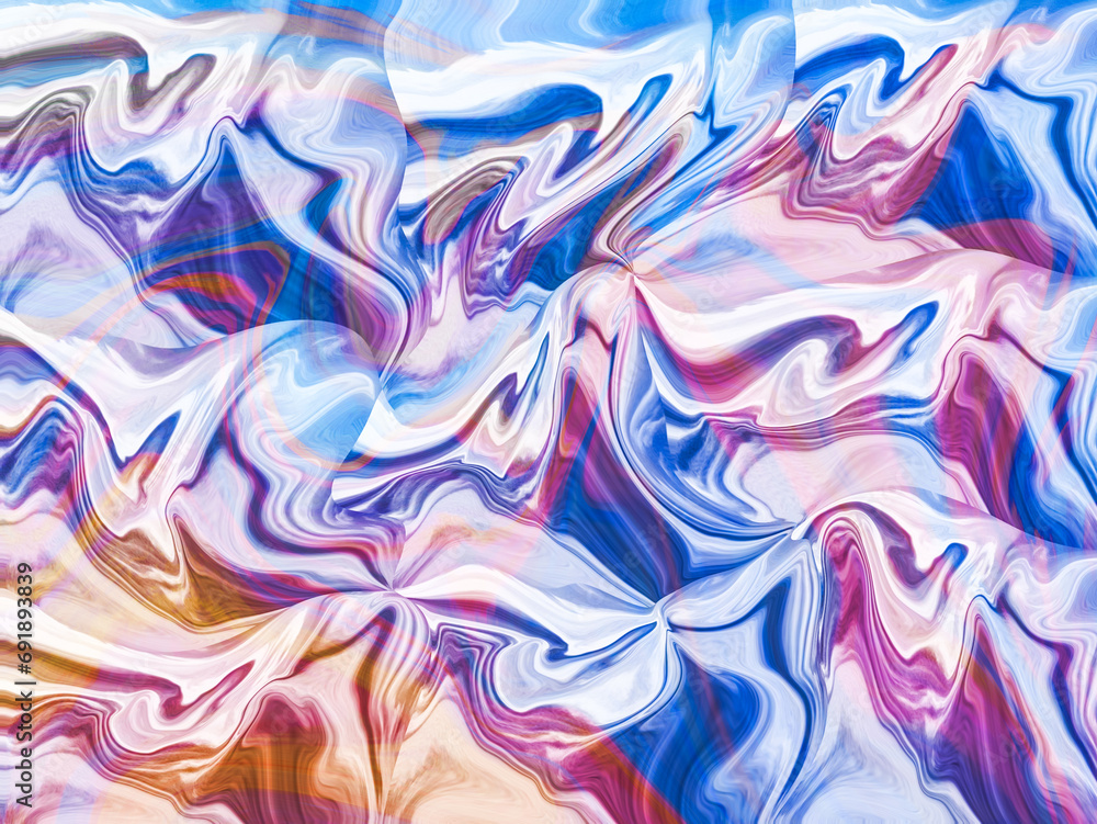 abstract background with waves