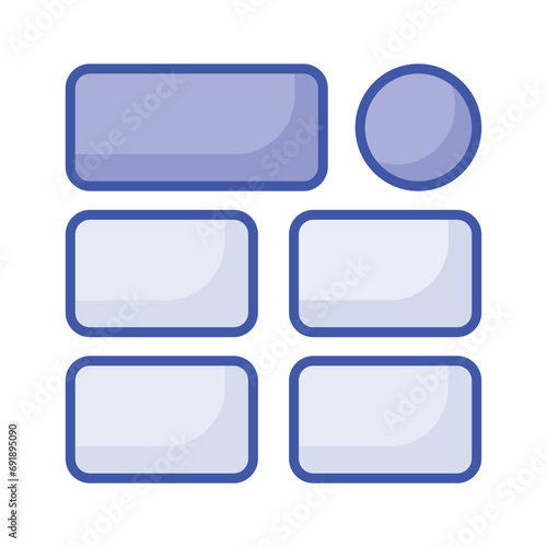 Take a look at this beautifully designed website wireframes, wireframing, layout, template icon