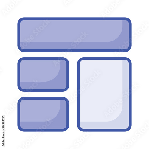 Take a look at this beautifully designed website wireframes, wireframing, layout, template icon
