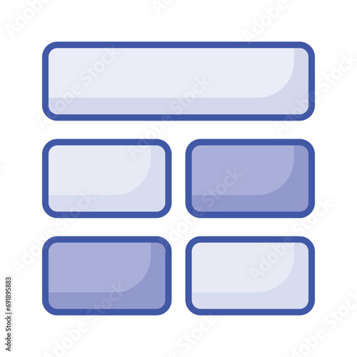 Take a look at this beautifully designed website wireframes, wireframing, layout, template icon