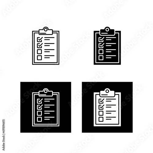 Check List Vector Icon