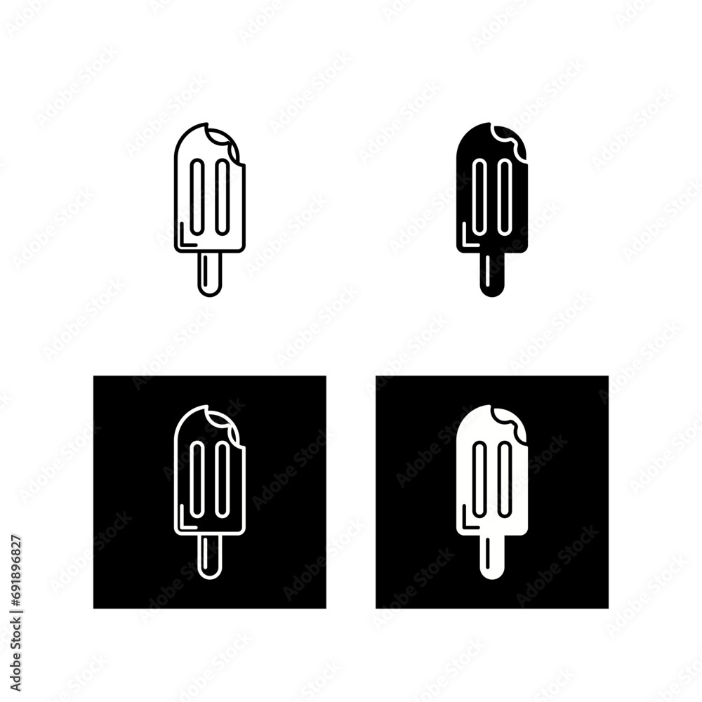 Popsicle Vector Icon Popsicle Vector Icon