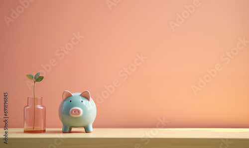 Piggy Bank Financial Money Savings Banking Concept