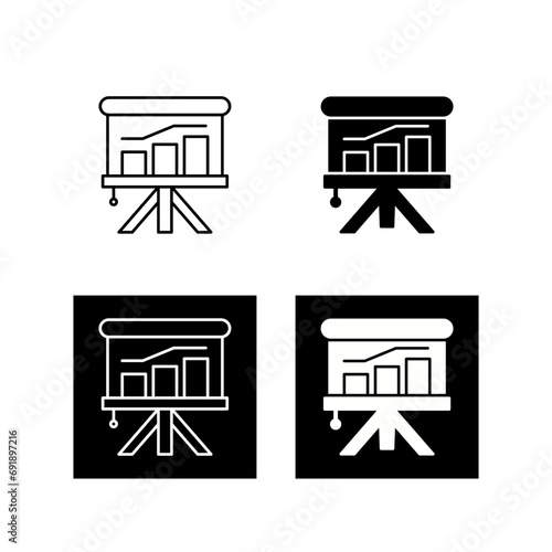 Graph Vector Icon