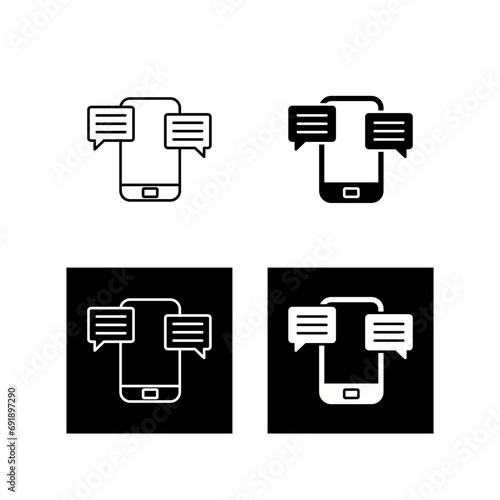 Conversation Vector Icon