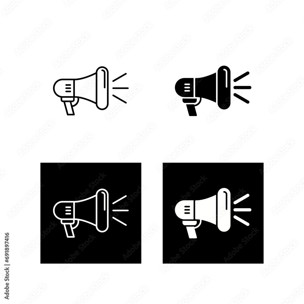 Megaphone Vector Icon Megaphone Vector Icon