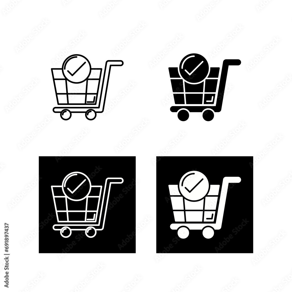 Shopping Cart Vector Icon Shopping Cart Vector Icon
