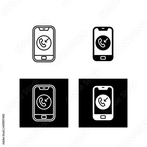 Incoming Call Vector Icon