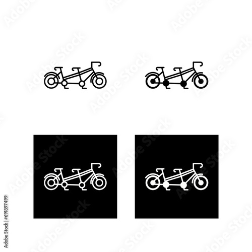 Tandem Vector Icon