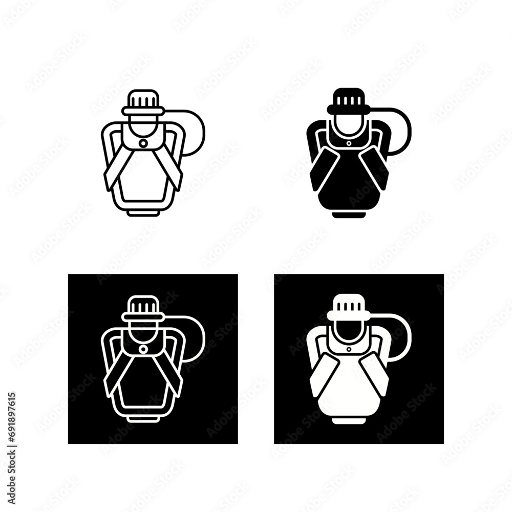 Canteen Vector Icon Canteen Vector Icon