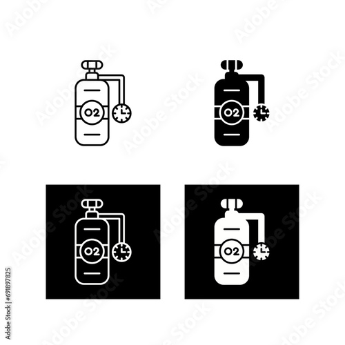 Oxygen Tank Vector Icon