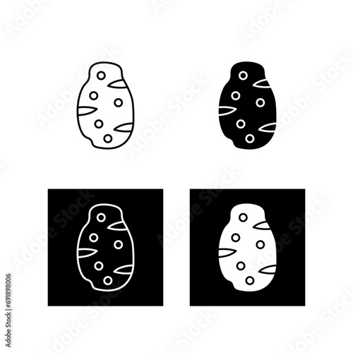 Potato Vector Icon