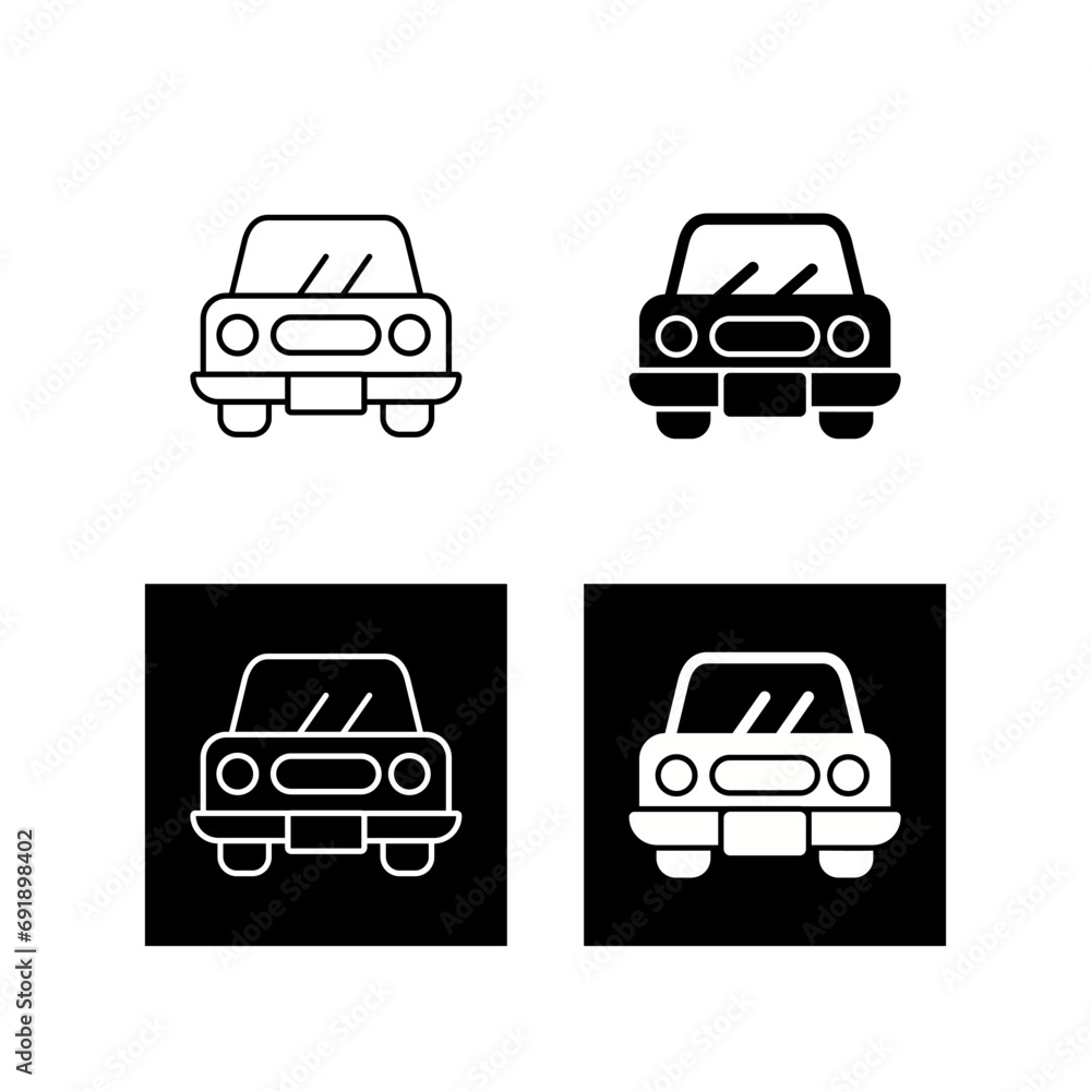 Obraz premium Car Vector Icon