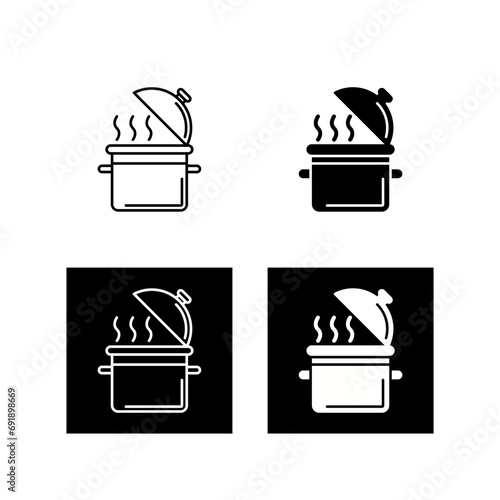 Cooking Pot Vector Icon