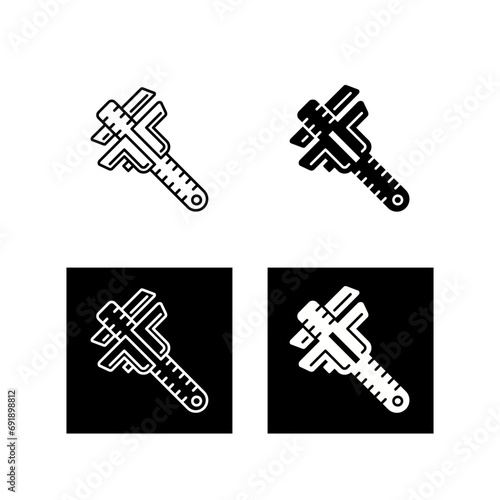 Caliper Vector Icon