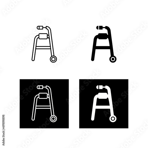 Walker Vector Icon