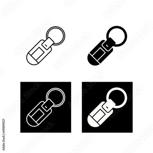 Keychain Vector Icon