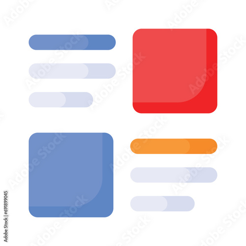 Take a look at this beautifully designed website wireframes, wireframing, layout, template icon