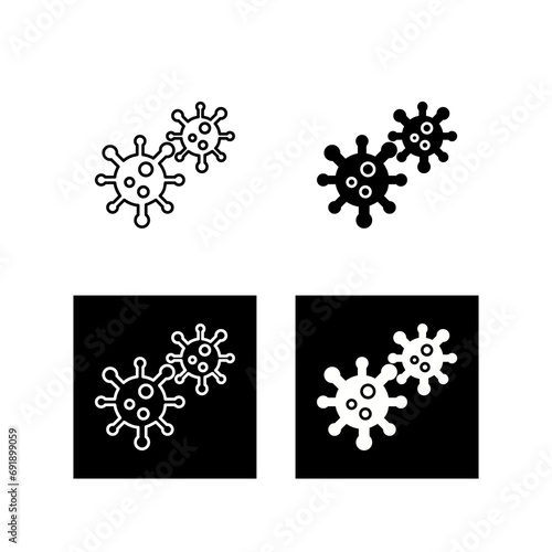 Covid virus Vector Icon