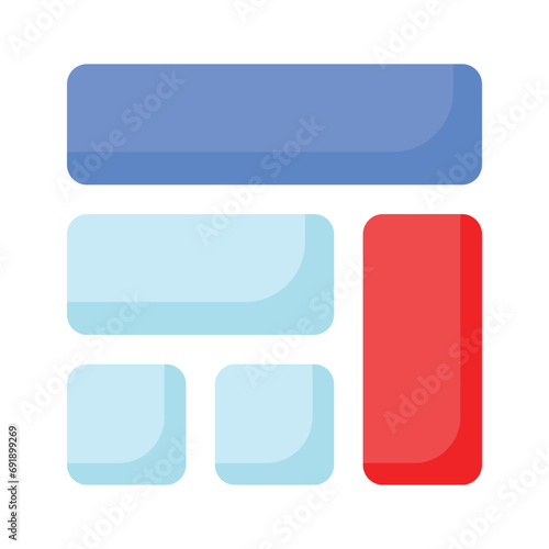 Take a look at this beautifully designed website wireframes, wireframing, layout, template icon