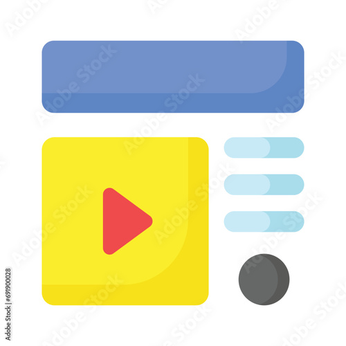 Take a look at this beautifully designed website wireframes, wireframing, layout, template icon