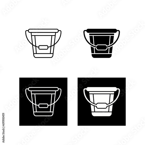Bucket Vector Icon