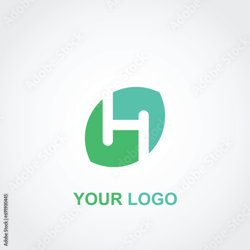 Free Download leaves h logo - GFXLoad