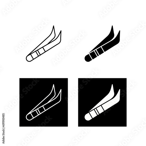 Tweezers Vector Icon