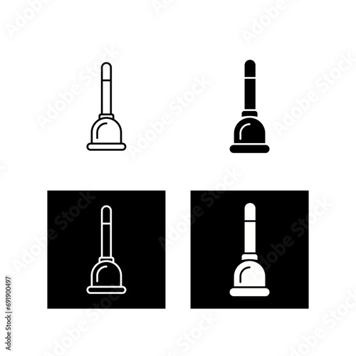 Plunger Vector Icon