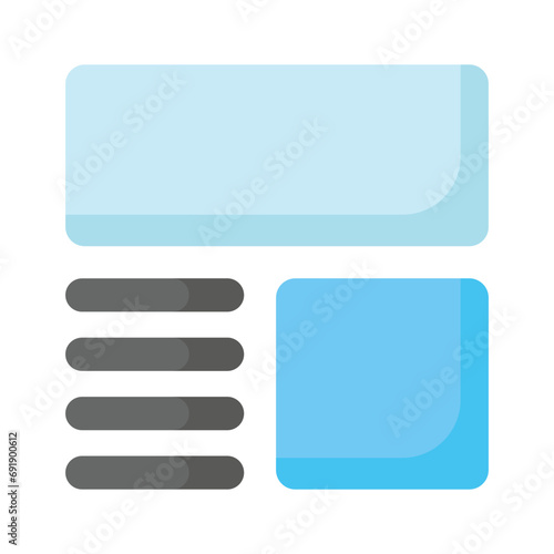 Take a look at this beautifully designed website wireframes, wireframing, layout, template icon