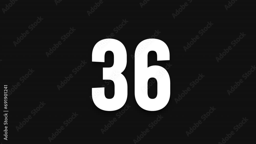 Pixel number 36, number thirty six, alpha channel Pixel number 36, number thirty six, alpha channel