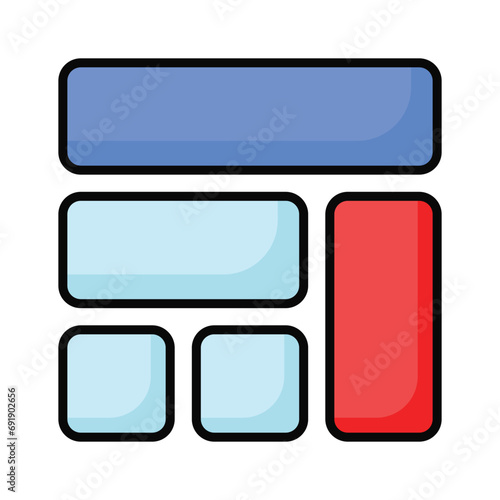 Take a look at this beautifully designed website wireframes, wireframing, layout, template icon