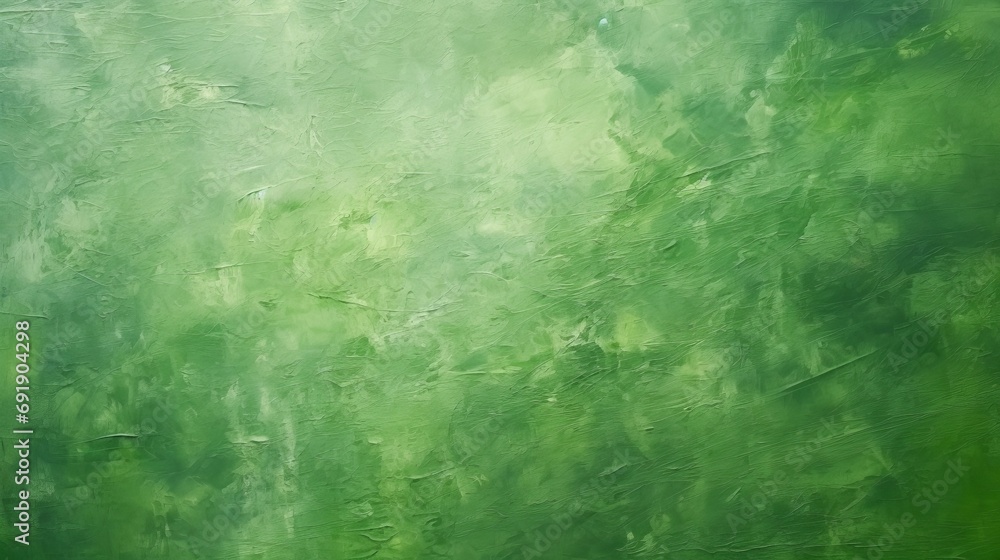 Texture on green background oil Texture on green background oil
